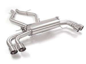 Scarico Sportivo Posteriore Sdoppiato Terminali 4x102mm Sport Line OMOLOGATO Alfa Romeo Stelvio(949) 2.9 Bi-Turbo (375kW) Quadrifoglio - 76mm - Cod. 50.0786.64