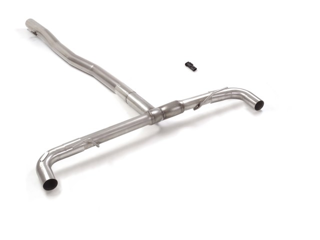 Scarico Sportivo Posteriore Gr. N Sdoppiato Mercedes Classe A(W177) A35 - 76mm