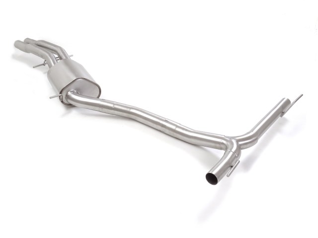 Scarico Sportivo Tubo Centrale Sdoppiato Porsche Cayenne Mk3 (typ 536 - 9YA - 9YB) 3.0 V6 (250kW) - 76mm - Cod. 50.0929.40