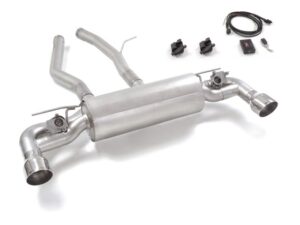 Scarico Sportivo Posteriore Sdoppiato Terminali 2x102mm Sport Line OMOLOGATO Toyota Supra Mk5 GR 3.0 (250kW) - 70mm