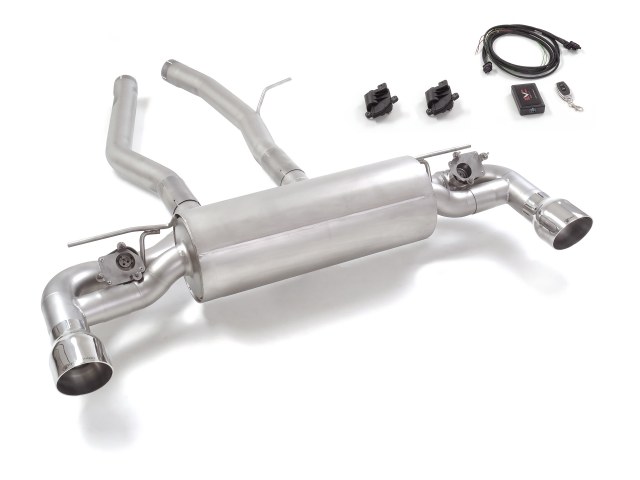 Scarico Sportivo Posteriore Sdoppiato Terminali 2x102mm Sport Line OMOLOGATO Toyota Supra Mk5 GR 3.0 (250kW) - 70mm