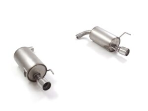 Scarico Sportivo Posteriore Sdoppiato Terminali 2x90mm OMOLOGATO Alfa Romeo 159 - 54mm