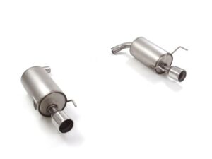 Scarico Sportivo Posteriore Sdoppiato Terminali 2x102mm OMOLOGATO Alfa Romeo 159 - 54mm