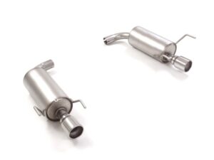 Scarico Sportivo Posteriore Sdoppiato Terminali 2x90mm OMOLOGATO Alfa Romeo 159 1750TBi (147kW) +Sportwagon - 55mm