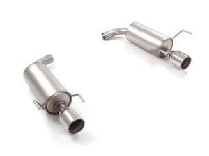 Scarico Sportivo Posteriore Sdoppiato Terminali 2x102mm OMOLOGATO Alfa Romeo 159 1750TBi (147kW) +Sportwagon - 55mm