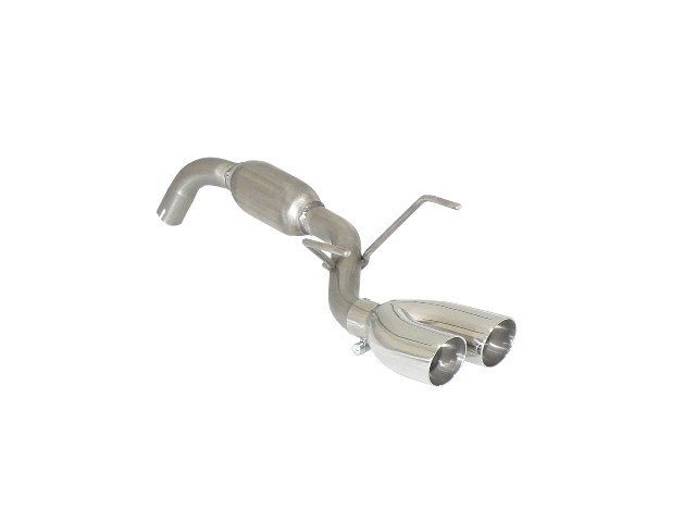 Scarico Sportivo Posteriore Sport Line Sfalsati OMOLOGATO Fiat 500 (typ312) 0.9 Twinair Turbo (62kW) - 45mm