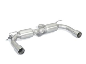Scarico Sportivo Posteriore Sdoppiato Terminali 2x90mm con Valvola OMOLOGATO BMW Serie3 F30-F31-F34-F35 F30(Sedan) Hybrid 3 335i (225kW) - 76mm