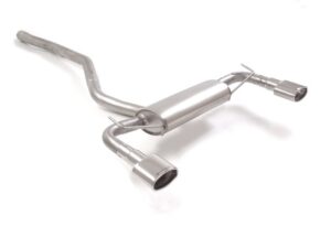 Scarico Sportivo Posteriore Sdoppiato OMOLOGATO Fiat 500X (typ334) - 60mm - Cod. 50.0532.10