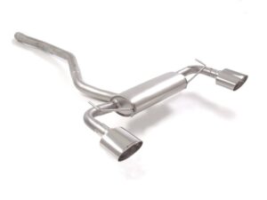 Scarico Sportivo Posteriore Sdoppiato Sport Line OMOLOGATO Fiat 500X (typ334) - 60mm - Cod. 50.0532.12