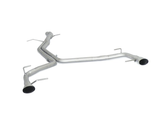 Scarico Sportivo Tubo Centrale Sdoppiato Audi A5 (typ 8T) 3.0TDi - 60mm