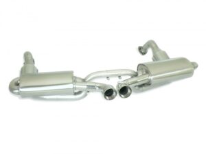 Scarico Sportivo Catalizzatori Metallici 200Cpsi Gr. Sdoppiato Sport Line OMOLOGATO Porsche Cayman(987) - 60mm