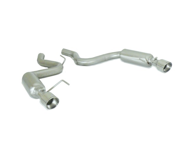 Scarico Sportivo Posteriore Sdoppiato Terminali 2x102mm Sport Line Ford Mustang Mk6 Coupè 2.3i Ecoboost (233 / 213kW) - 70mm