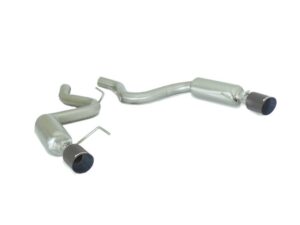 Scarico Sportivo Posteriore Sdoppiato Terminali 2x100mm Ford Mustang Mk6 Coupè 2.3i Ecoboost (233 / 213kW) - 70mm