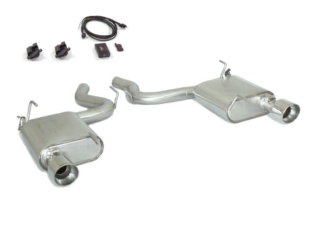 Scarico Sportivo Posteriore Sdoppiato Terminali 2x102mm Sport Line OMOLOGATO Ford Mustang Mk6 Coupè 2.3i Ecoboost (233 / 213kW) - 70mm - Cod. 50.0565.61
