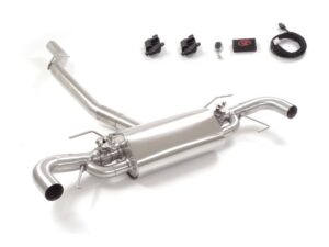 Scarico Sportivo Posteriore Sdoppiato OMOLOGATO Alfa Romeo Stelvio(949) 2.0 Turbo - 76mm - Cod. 50.0793.40