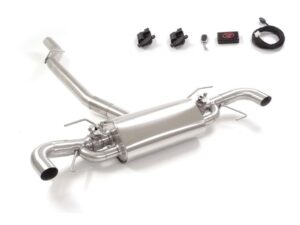 Scarico Sportivo Posteriore Sdoppiato OMOLOGATO Alfa Romeo Giulia(952) 2.0 Turbo - 76mm - Cod. 50.0816.40