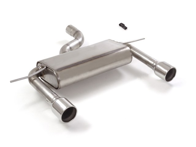 Scarico Sportivo Posteriore Sdoppiato Terminali 2x102mm OMOLOGATO Audi TT (typ FV / 8S) 2.0TFSI - 70mm