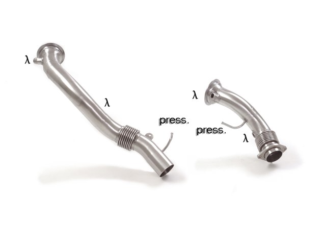 Scarico Sportivo Tubi Sostituzione Catalizzatori Gr. BMW M2 - 63.5mm