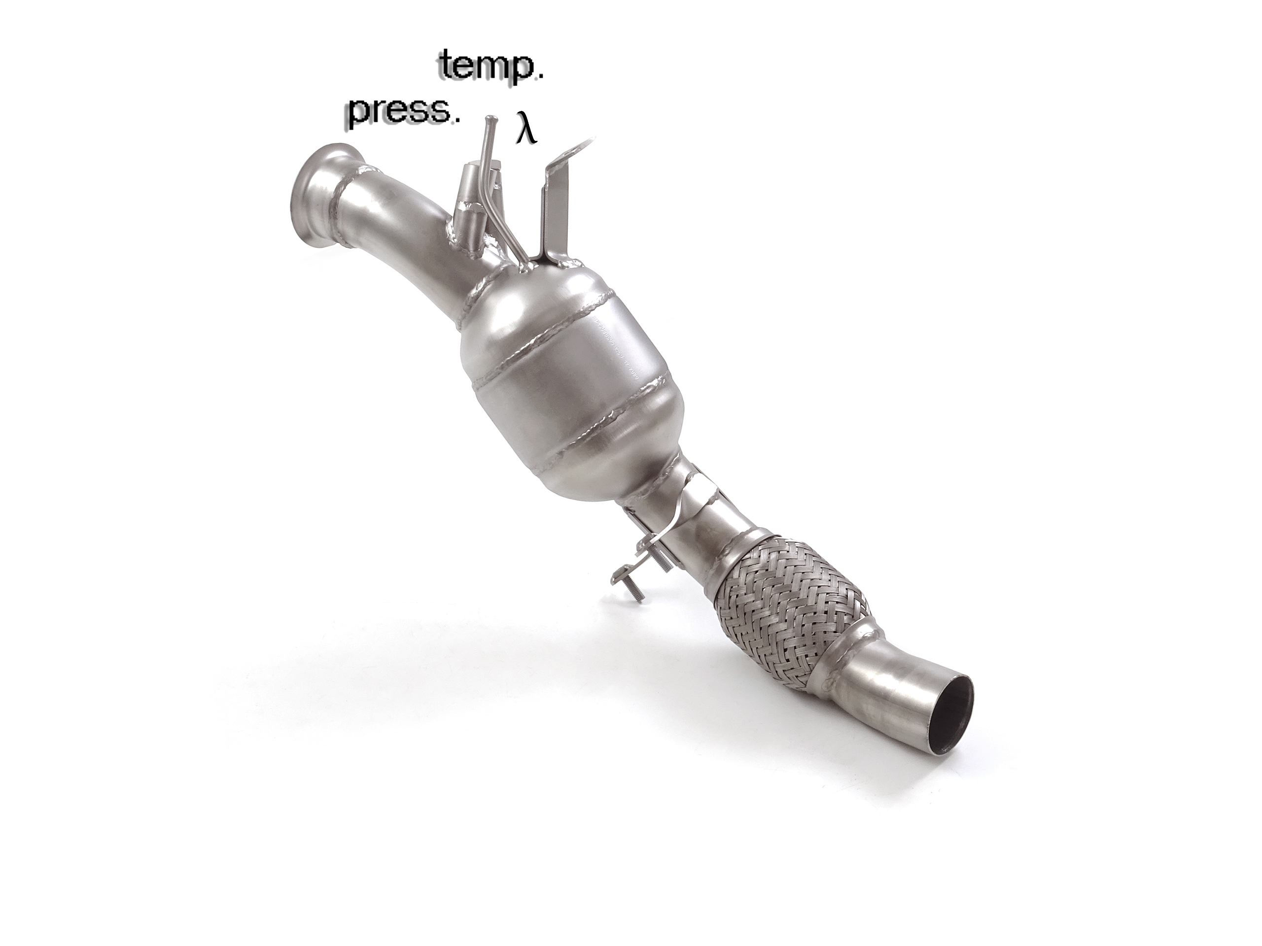 Scarico Sportivo Tubo Sostituzione OPF / GPF BMW Serie3 E90-E91-E92-E93 - 60mm - Cod. 54.0379.01