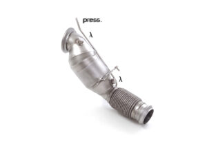 Scarico Sportivo Catalizzatore Metallico BMW Serie3 G20-G21 - 76mm