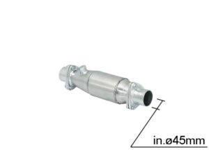 Scarico Sportivo Catalizzatore Metallico Universali Catalizzatori FIA CSAI Metallici - 45mm - Cod. 54.0030.45