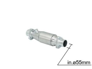 Scarico Sportivo Catalizzatore Metallico Universali Catalizzatori FIA CSAI Metallici - 55mm - Cod. 54.0030.55