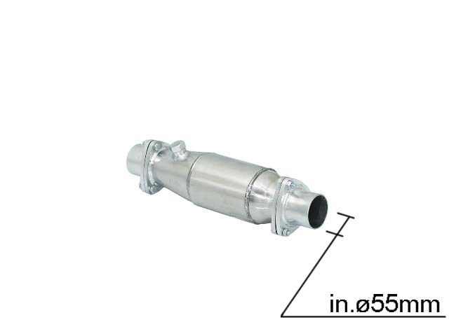 Scarico Sportivo Catalizzatore Metallico Universali Catalizzatori FIA CSAI Metallici - 55mm - Cod. 54.0030.55
