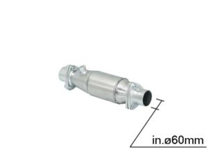 Scarico Sportivo Catalizzatore Metallico Universali Catalizzatori FIA CSAI Metallici - 60mm - Cod. 54.0030.60