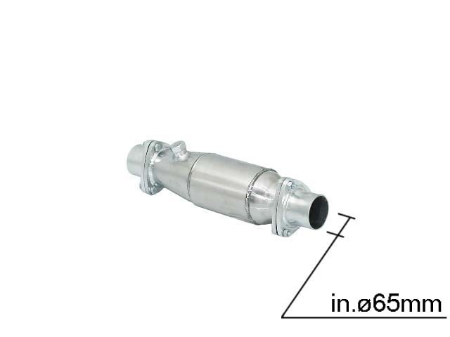 Scarico Sportivo Catalizzatore Metallico Universali Catalizzatori FIA CSAI Metallici - 65mm - Cod. 54.0030.65