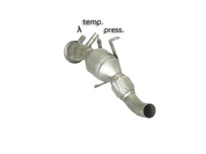 Scarico Sportivo Tubo Sostituzione OPF / GPF BMW Serie3 E90-E91-E92-E93 - 60mm - Cod. 54.0096.01