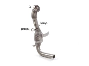 Scarico Sportivo Tubo Sostituzione OPF / GPF Opel Corsa D 1.3CDti - 50mm