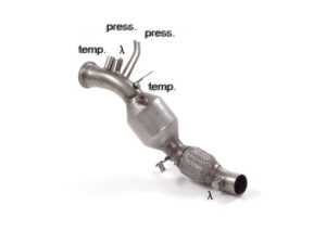 Scarico Sportivo Tubo Sostituzione OPF / GPF BMW Serie1 F20/F21 - 61mm - Cod. 54.0292.01