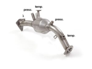 Scarico Sportivo Tubo Sostituzione OPF / GPF Audi A4 (typ 8K - B8) 2.0TDi - 54mm