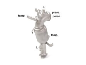 Scarico Sportivo Catalizzatore Metallico Alfa Romeo Tonale(965) - 60mm