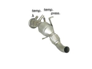 Scarico Sportivo Tubo Sostituzione OPF / GPF BMW Serie3 E90-E91-E92-E93 - 70mm - Cod. 54.0227.01
