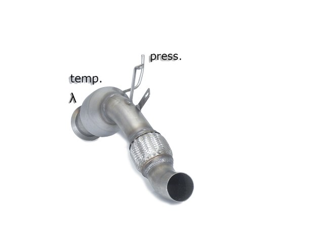 Scarico Sportivo Tubo Sostituzione OPF / GPF BMW Serie3 E90-E91-E92-E93 - 70mm - Cod. 54.0254.01