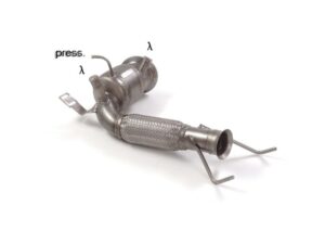 Scarico Sportivo Catalizzatore Metallico Mini F55 B38
