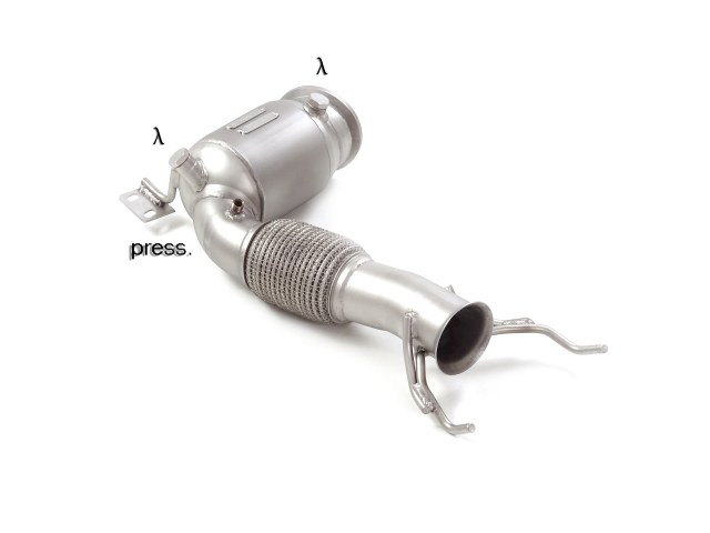 Scarico Sportivo Catalizzatore Metallico BMW Serie1 F40 2.0