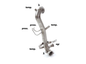Scarico Sportivo Tubo Sostituzione Catalizzatore Alfa Romeo Giulietta(940) - 60mm - Cod. 55.0640.00