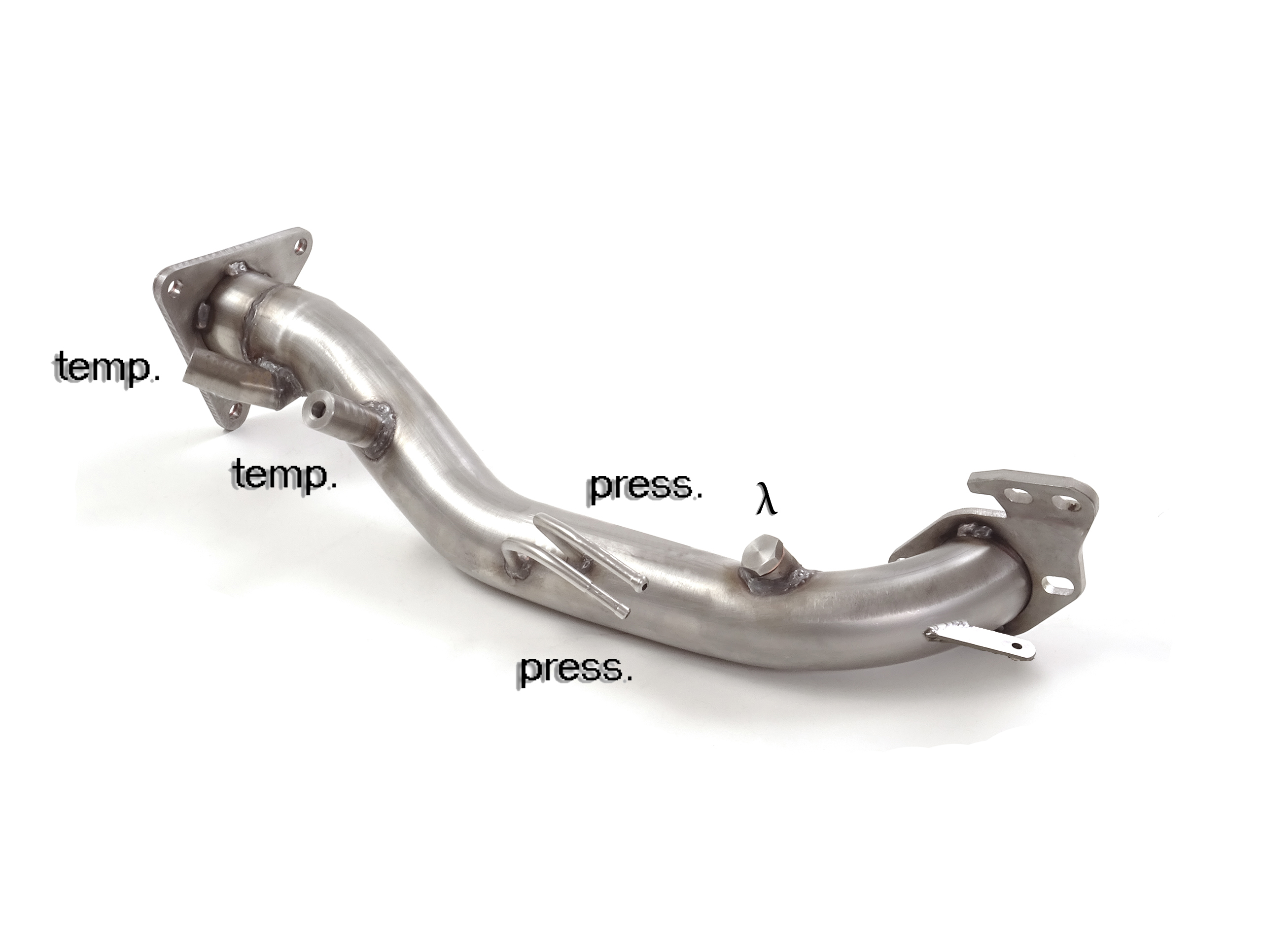 Scarico Sportivo Tubo Sostituzione OPF / GPF Subaru Forester Mk4 (typ SJ) 2.0D (108kW) - 60mm