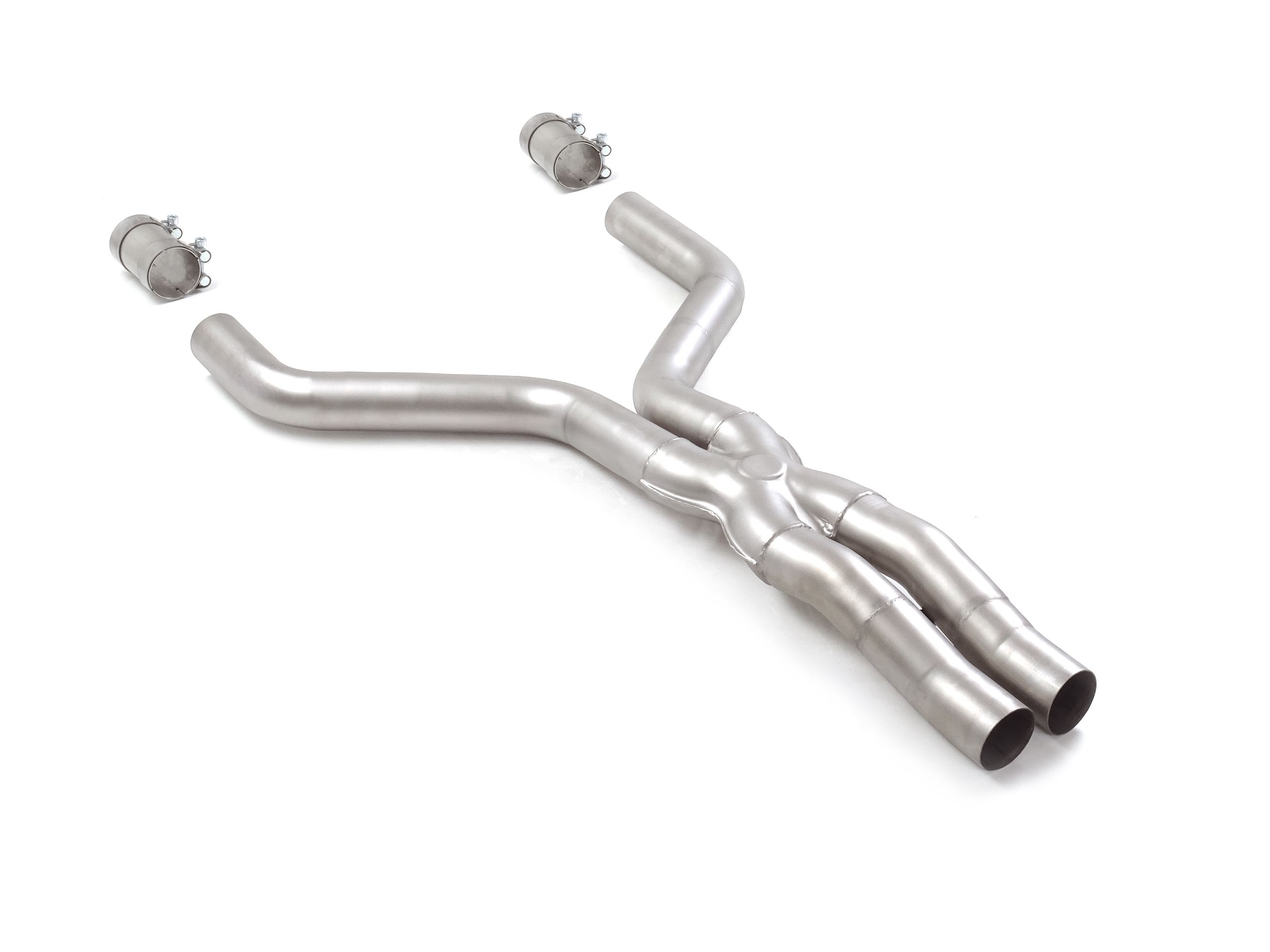 Scarico Sportivo Tubo Centrale Maserati GranTurismo Mk2 Modena 3.0 V6 (361kW) - 70mm