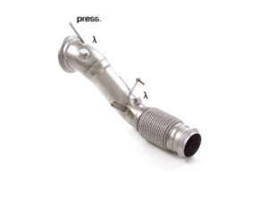 Scarico Sportivo Tubo Sostituzione Catalizzatore BMW Serie3 G20-G21 - 76mm