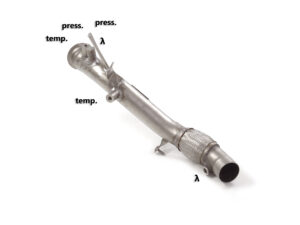 Scarico Sportivo Tubo Sostituzione Catalizzatore BMW Serie1 F20/F21 - 61mm