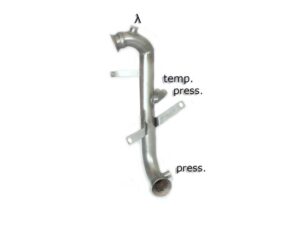 Scarico Sportivo Tubo Sostituzione Catalizzatore Citroen C3 1.6HDi - 50mm
