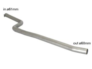Scarico Sportivo Tubo Centrale BMW Serie3 F30-F31-F34-F35 - 60mm