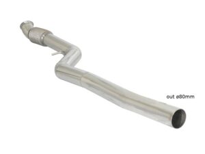 Scarico Sportivo Tubo Centrale BMW Serie3 F30-F31-F34-F35 F30(Sedan) Hybrid 3 335i (225kW) - 76mm