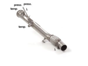 Scarico Sportivo Tubo Sostituzione Catalizzatore BMW Serie1 F20/F21 - 60mm - Cod. 55.0482.00