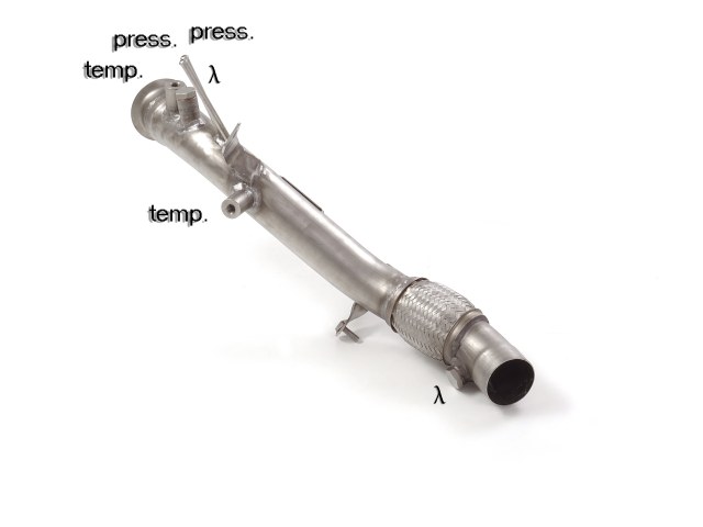 Scarico Sportivo Tubo Sostituzione Catalizzatore BMW Serie1 F20/F21 - 60mm - Cod. 55.0482.00