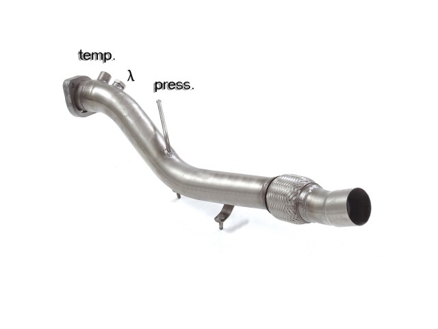 Scarico Sportivo Tubo Sostituzione Catalizzatore BMW Serie5 E60-E61 - 65mm
