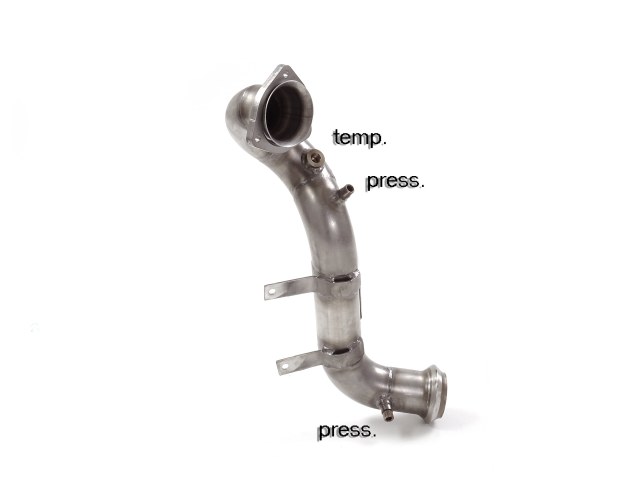 Scarico Sportivo Tubo Sostituzione OPF / GPF Maserati Ghibli Mk3(M157) 3.0D - 60mm